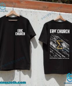 Eric Church Red Rocks Amphitheater Morrison, CO July 14-16 2025 T-shirt iZyARYI