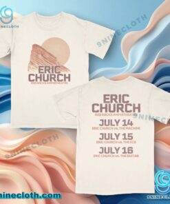 Eric Church Red Rocks Amphitheatre 2025 Event T-shirt Gq39Mgh