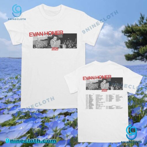 Evan Honer Live On Tour 2025 Unisex T-shirt 4Wnm251