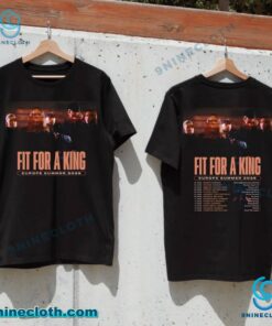 Fit For A King Europe Summer 2025 Tour T-shirt o2Pq3rS
