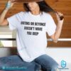 Hating On Beyoncé Doesnt Make You Deep Unisex T-shirt NQA5c70