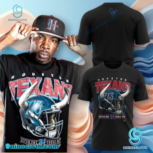 Houston Texans Lil Keke 713 Day T-shirt evnLNSs