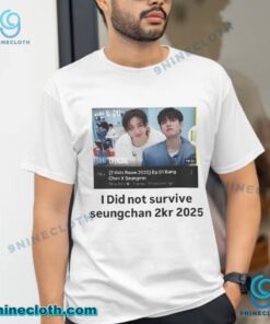 I Did Not Survive Seungchan 2kr 2025 Bang Chang X Seungmin Unisex T-shirt m2rKVQS