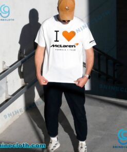 I Heart Mclaren Formula 1 Team Unisex T-shirt xVS6YIm