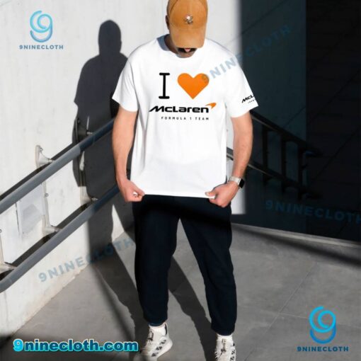 I Heart Mclaren Formula 1 Team Unisex T-shirt xVS6YIm