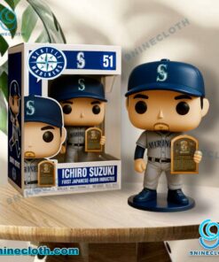 Ichiro Suzuki Seattle Mariners First Japanese Born Inductee Collectible Figure CrkeQiH