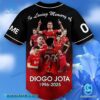 In Loving Diogo Jota 1996-2025 Liverpool Personalized Baseball Jersey-a w8DURAx