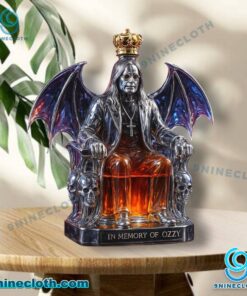 In Memory Of Ozzy Custom Whiskey Bottle WTPYi4m