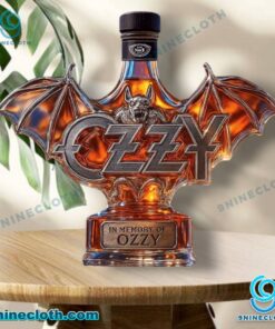 In Memory Of Ozzy Osbourne Custom Whiskey Bottle i7IEpjd