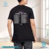 Jimmy Eat World Everything Will Be Alright Summer Tour 2025 Unisex T-shirt-b JABRih8