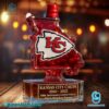 Kansas City Chiefs 1960-2025 65th Anniversary Custom Whiskey Bottle qvDsdSr
