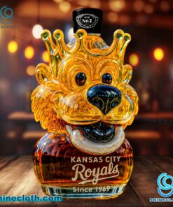 Kansas City Royals Custom Whiskey Bottle Kyve4wY