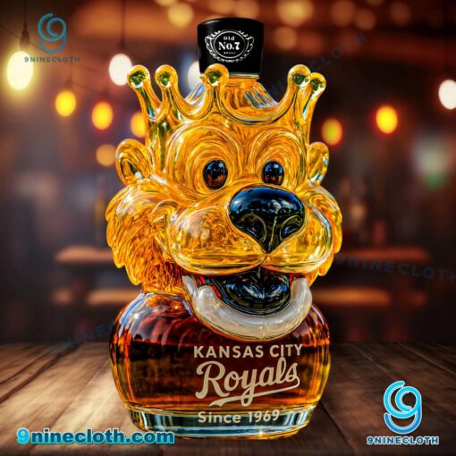 Kansas City Royals Custom Whiskey Bottle Kyve4wY