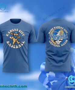 Kansas City Royals Grateful Dead Night July 25 2025 T-shirt 76fo4E3