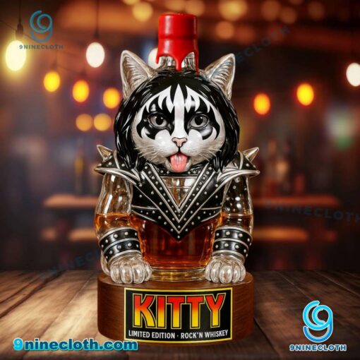 Kiss Kitty Custom Whiskey Bottle 7PzDUi2