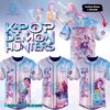 Kpop Demon Hunters Huntrx Personalized Baseball Jersey wtrBdyc