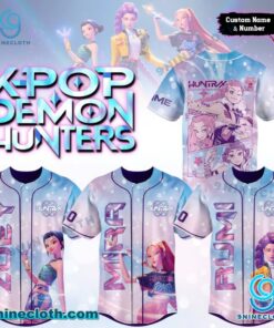 Kpop Demon Hunters Huntrx Personalized Baseball Jersey wtrBdyc