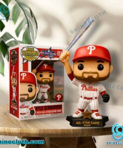 Kyle Schwarber 2025 MLB All-star Game MVP Collectible Figure hTujg8a