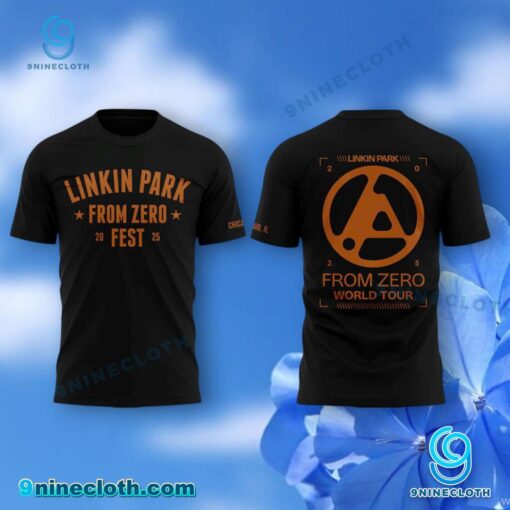 Linkin Park From Zero Fest 2025 World Tour T-shirt 5zDSOsl