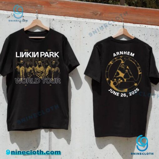 Linkin Park From Zero World Tour In Arnhem June 26 2025 Unisex T-shirt 1tyWfRC