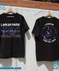 Linkin Park From Zero World Tour In London June 28 2025 Unisex T-shirt rVbYjtp