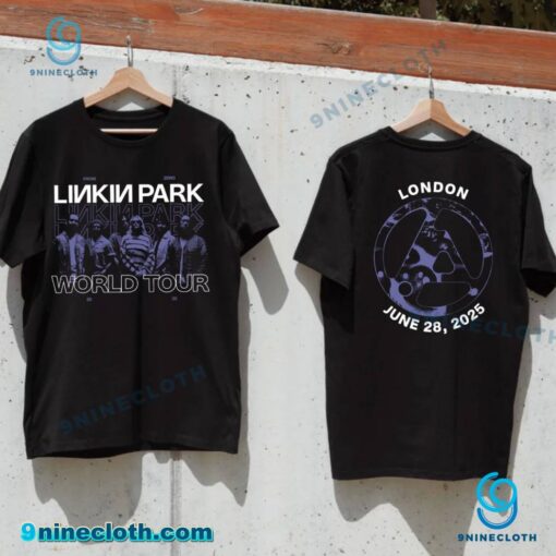 Linkin Park From Zero World Tour In London June 28 2025 Unisex T-shirt rVbYjtp