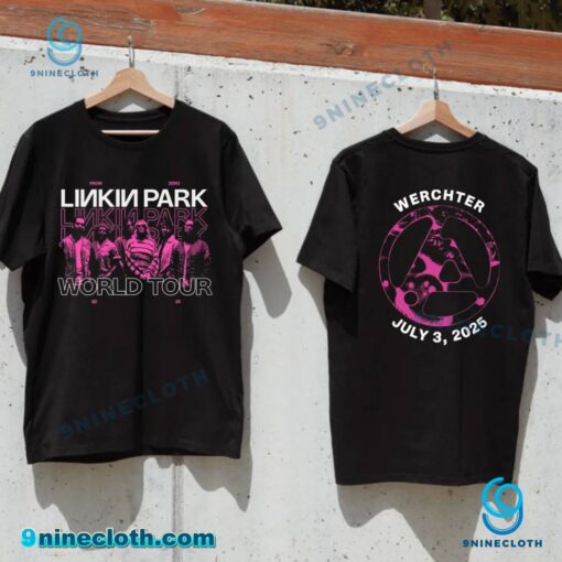 Linkin Park From Zero World Tour In Werchter July 3 2025 Unisex T-shirt u2ARcPr