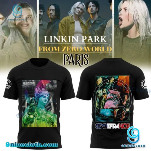 Linkin Park From Zero World Tour State De France Paris 2025 T-shirt rVm7Zt9