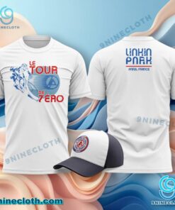 Linkin Park Le Tour De Zéro Paris France 2025 T-shirt B3MwDuP