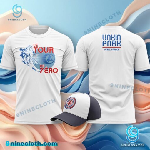 Linkin Park Le Tour De Zéro Paris France 2025 T-shirt B3MwDuP