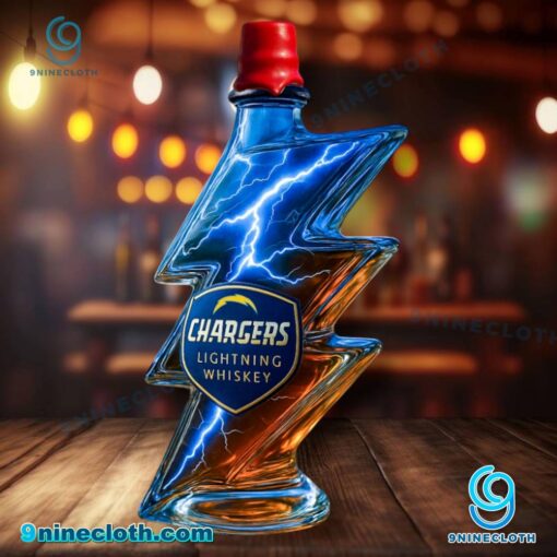 Los Angeles Chargers Custom Whiskey Bottle b5x41fY