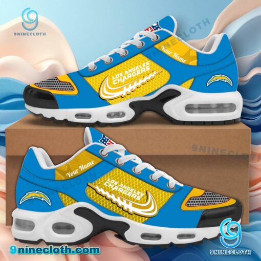 Los Angeles Chargers NFL Personalized Air Max Plus Shoes OCGmMdL
