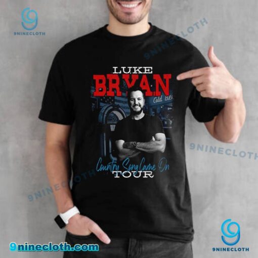 Luke Bryan Country Song Came On Tour 2025 Jukebox T-shirt 9izeHvh