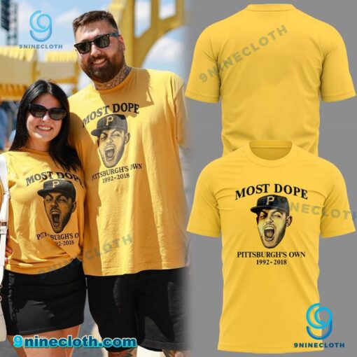 Mac Miller Most Dope Pittsburgh's Own 1992-2018 Unisex T-shirt trOFp3y