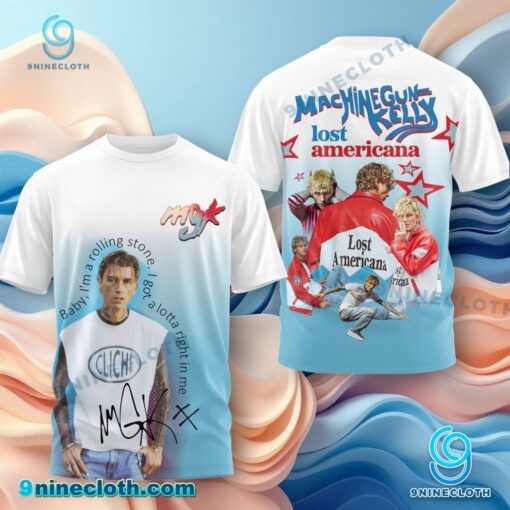 Machine Gun Kelly Lost Americana Shirt RHXKNUo