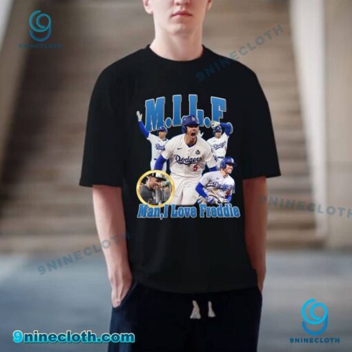 Man I Love Freddie LA Dodgers T-shirt Puv6Hpm