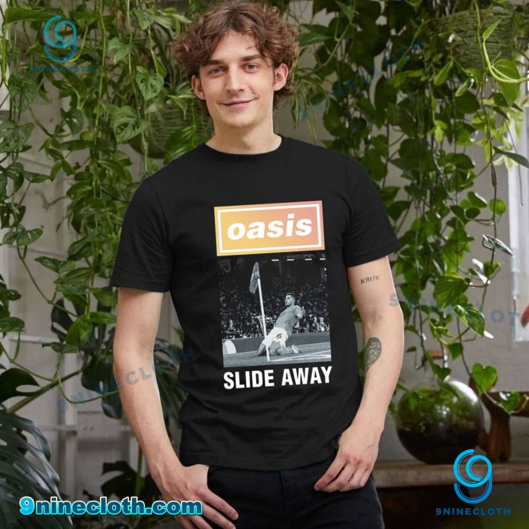 Manchester City X Oasis Slide Away Unisex T-shirt - 9ninecloth