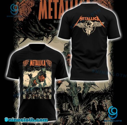 Metallica Bleeding Me T-shirt ryAXZcE