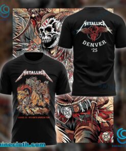 Metallica Denver, CO - M72 North American Tour 2025 Unisex T-shirt WcFxNsq