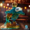Miami Dolphins 60th Anniversary Custom Whiskey Bottle-a 1v4laHe