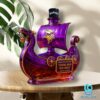 Minnesota Vikings Dragon Head Ship Custom Whiskey Bottle-a CLy9BY8