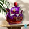 Minnesota Vikings Dragon Head Ship Custom Whiskey Bottle-b pvI0h3a
