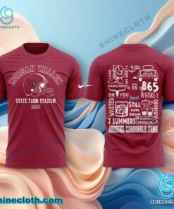 Morgan Wallen X Arizona Cardinals State Farm Stadium 2025 Shirt b79BPfe