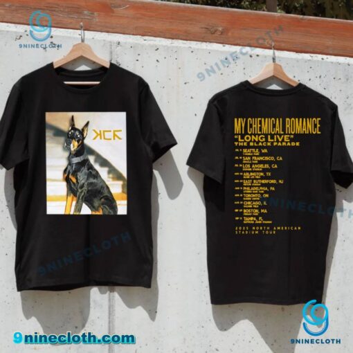 My Chemical Romance Dog Good Boy 2025 Tour Unisex T-shirt AhYalkO