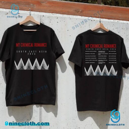 My Chemical Romance South East Asia Tour 2026 T-shirt NROIgjv
