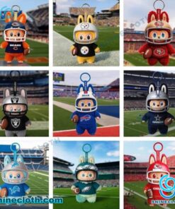 NFL Teams X Labubu Joint Keychain cUKsxGe