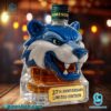 Nashville Predators Gnash 27th Anniversary Custom Whiskey Bottle U14HRAp