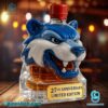 Nashville Predators Gnash 27th Anniversary Custom Whiskey Bottle-c H4gTr8q