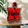 Nebraska Cornhuskers 5-time National Champions Custom Whiskey Bottle-a CBDKULZ