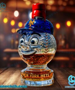New York Mets Custom Whiskey Bottle WMYrNe3